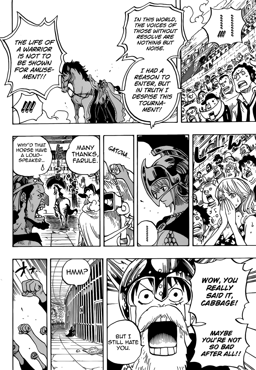 One Piece, Chapter 722 image 07
